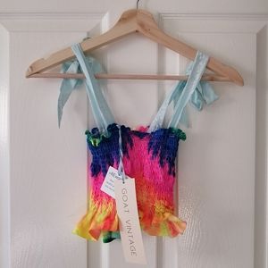 GOAT Vintage Reworked Bandeau Top